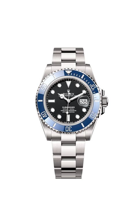 rolex submariner emas putih